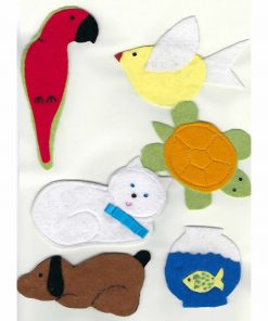 Velcro-pins animals domèstics