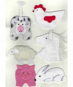 Velcro-pins animals de granja