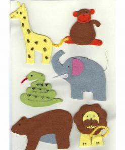 Velcro-pins animales salvajes