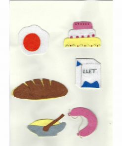 Velcro-pins aliments