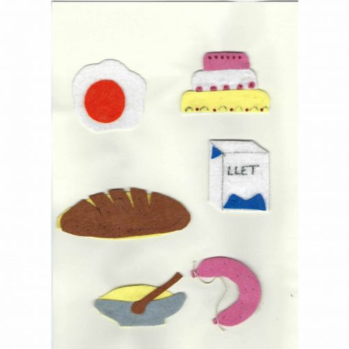 Velcro-pins aliments