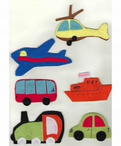 Velcro-pins transport