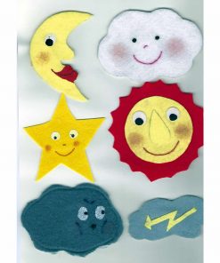 Velcro-pins universo