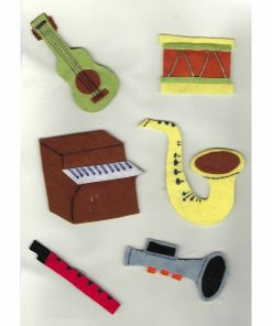 Velcro-pins instrumentos