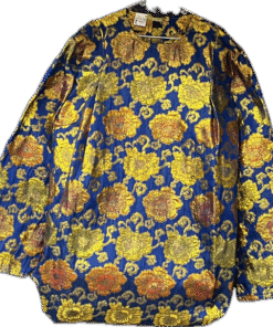 TUNICA REI MELCIOR PLECS LUXE ESTAMPAT JQ BLAU
