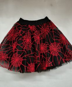 FALDILLA TERANYINA VERMELLA / LLARG 40 CMS. FORMA CAPA