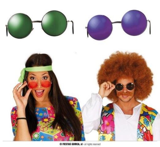 GAFAS HIPPIE GRANDES SURTIDAS
