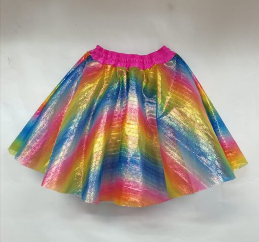 FALDA ALAS MULTICOLOR / LARG0 40 CMS. FORMA CAPA