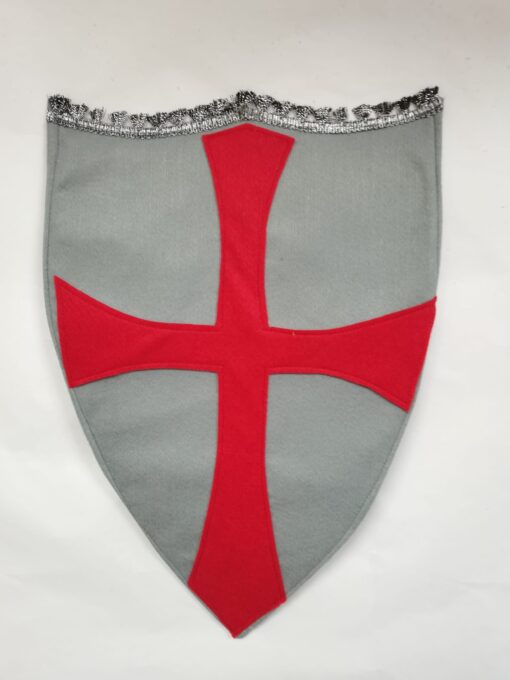 ESCUDO MEDIEVAL DE TEJIDO YCARTÓN