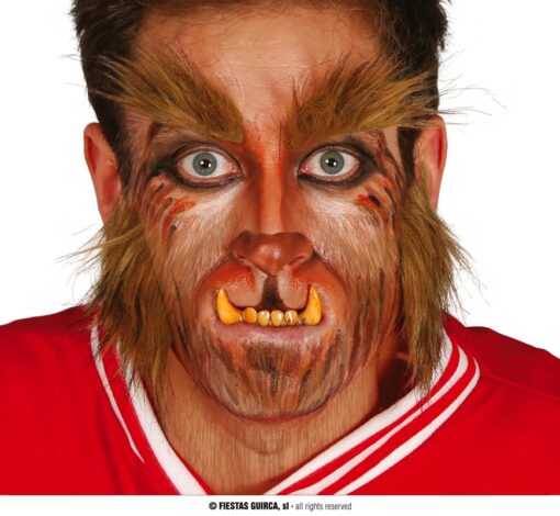BARBA Y CEJAS HOMBRE LOBO