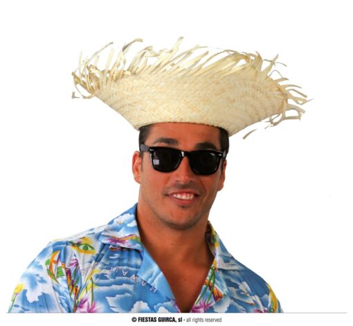 SOMBRERO ESPANTAPAJAROS PAJA