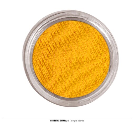 MAQUILLAJE AL AGUA AMARILLO 15 GR.