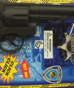 PISTOLA POLICIA AMB XAPA