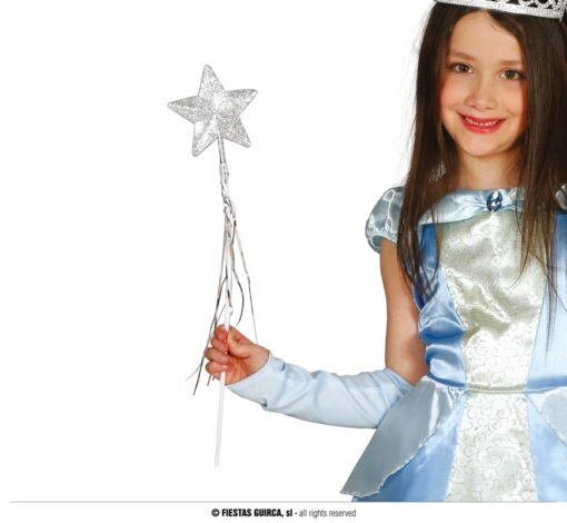 VARITA HADA PLATA 45 CMS.