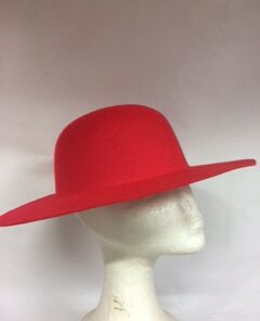 SOMBRERO FIELTRO ROJO