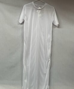 TUNICA BASIC BLANCA MANIGA CURTA