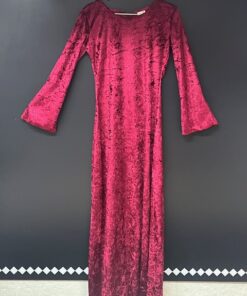 VESTIT LLARG CENYIT CINIGLIA GRANATE