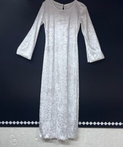 VESTIT LLARG CENYIT CINIGLIA BLANC