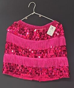 FALDILLA XARLESTON FUCSIA LLARG 35CM