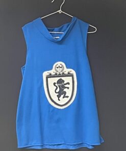 CASACA CAVALLER PIQUE BLAU