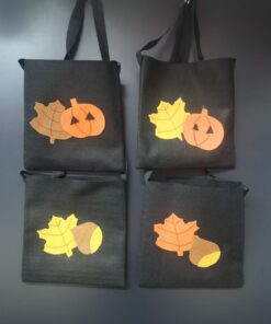 SARRÓ ECO HALLOWEEN AMB APLICS VARIATS