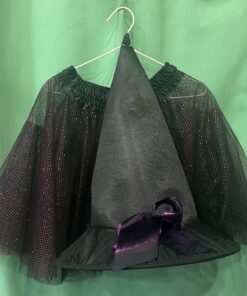 FALDILLA BRUIXA FUCSIA + BARRET