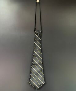CORBATA NEGRE RATLLES DAURADES