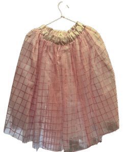 FALDILLA QUADRES ROSA